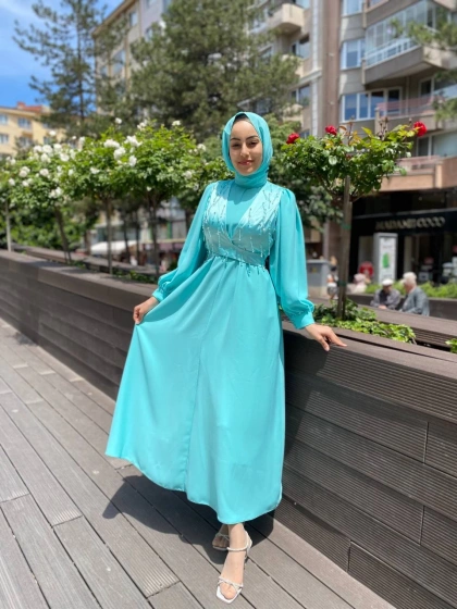 Senna SD242042030014 Aqua Sparkle Abiye