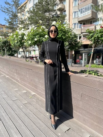 Senna SD242042030046 Siyah Dessi Abiye