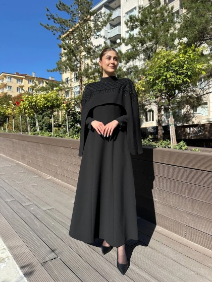 Senna SD251051030138 Siyah Elina Abiye