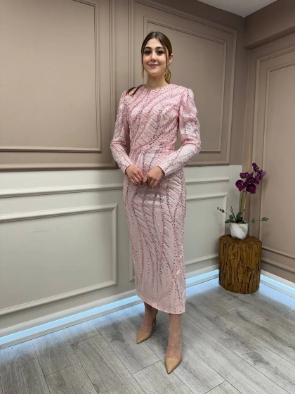 Tiara 261248 Pudra Taşlı Abiye