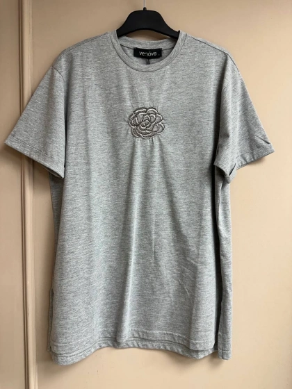 Venöve 24SSTSH0001 Gri Siena Tişört