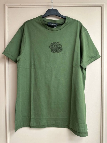 Venöve 24SSTSH0001 Haki Siena Tişört