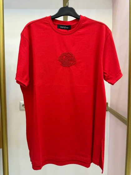 Venöve 24SSTSH0001 Kırmızı Siena Tişört
