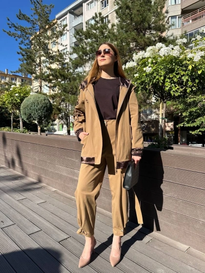 Venöve 25FWCEK0005 Camel Forest Takım