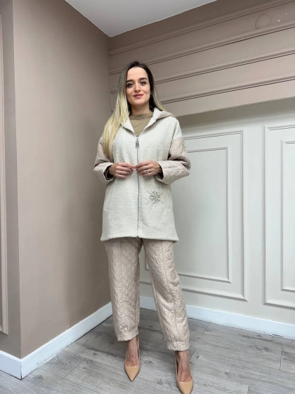 Venöve 25FWCEK0009 Bej Lori Takım