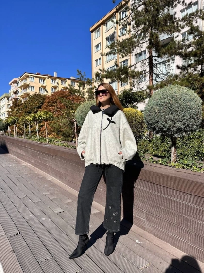 Venöve 25FWCEK0015 Beyaz Campi Ceket