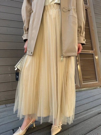 Venöve 25FWETE0001 Bej Huelva Etek