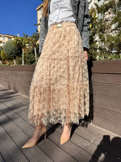 Venöve 25FWETE0002 Pudra Murcia Etek