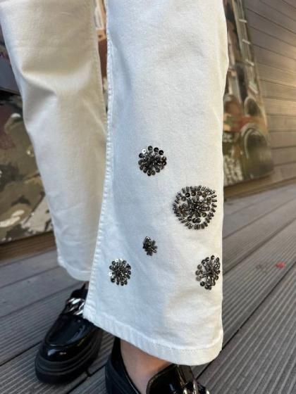 Venöve 25FWJEA0001 Ekru Cove Jean