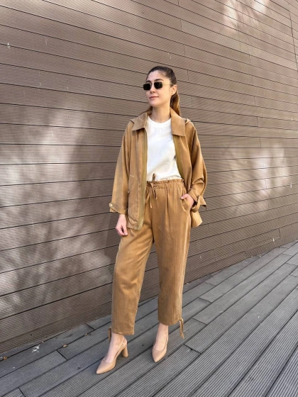 Venöve 25SSCEK0006 Camel Rashel Takım