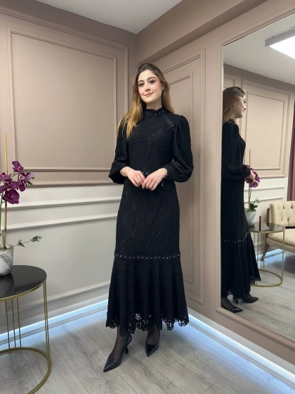 Venöve 25SSELB0015 Siyah Adrian Elbise