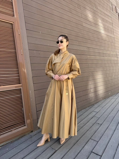 Venöve 25SSELB0018 Camel Kristen Elbise