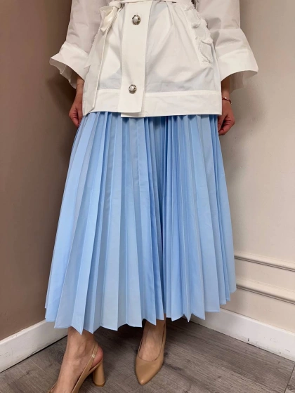 Venöve 25SSETE0002 Mavi Brandi Etek