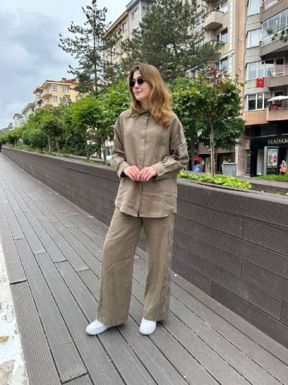 Venöve 25SSGOM0024 Haki Sonya Takım