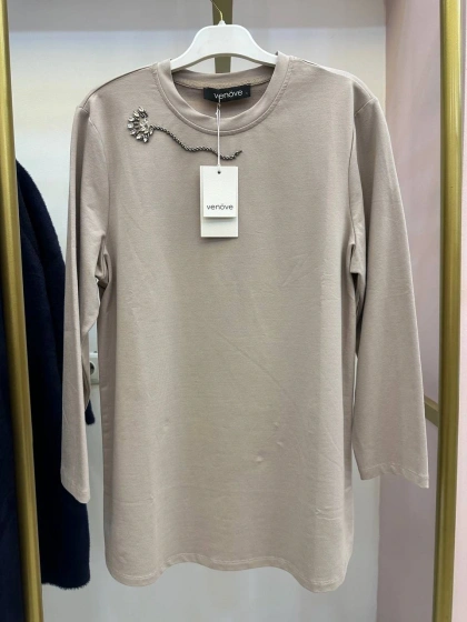 Venöve 26FWBLZ0001 Bej Sune Bluz