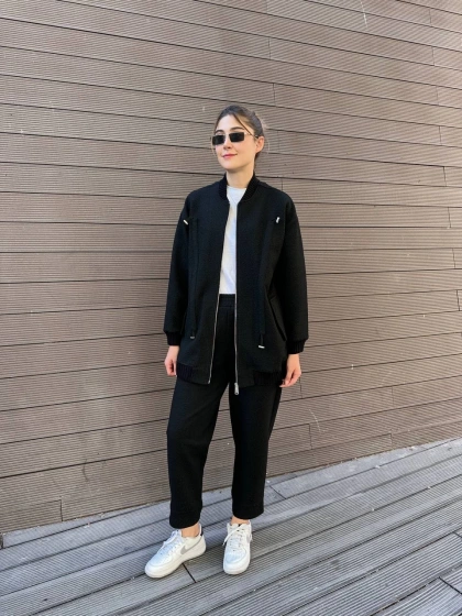 Venöve 26FWCEK0001 Siyah Aida Takım