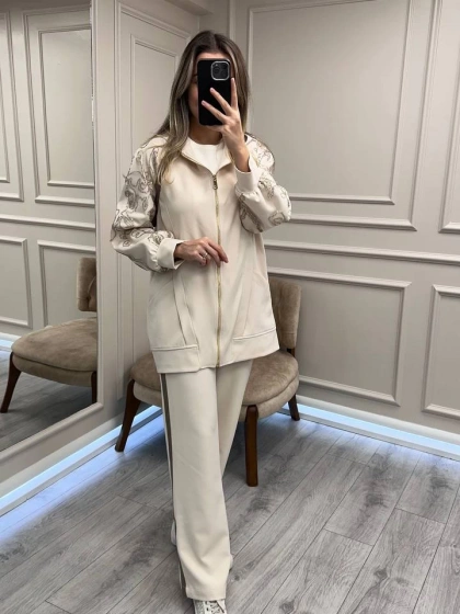 Venöve 26FWCEK0027 Krem Tino Takım