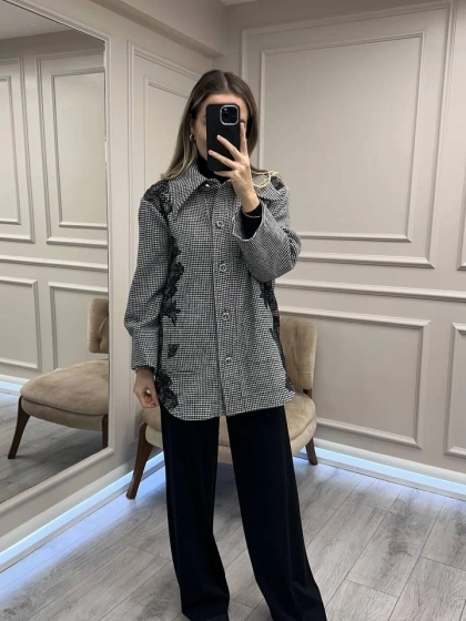 Venöve 26FWCEK0047 Kazayağı Nick Ceket