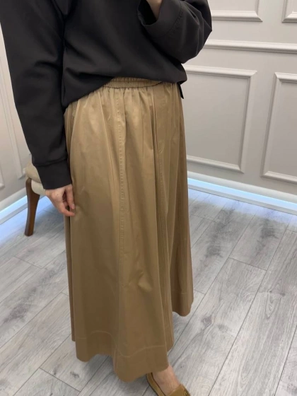 Venöve 26FWETE0021 Bej Uma Etek