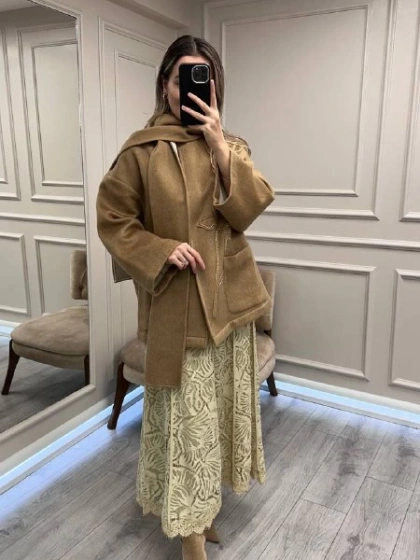 Venöve 26FWKBN0002 Camel Martin Kaban