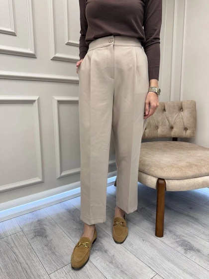 Venöve 26FWPNT0010 Bej Jens Pantolon