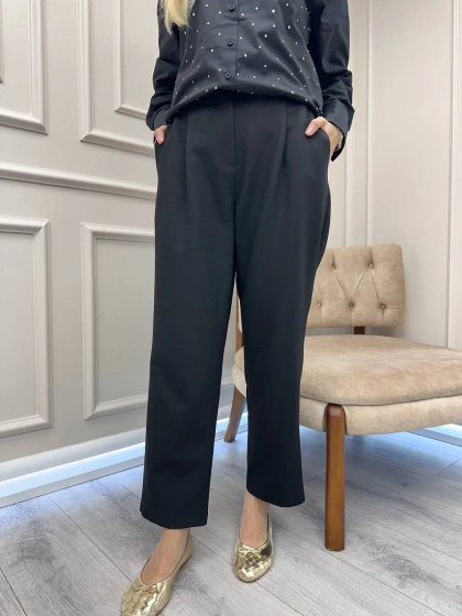 Venöve 26FWPNT0010 Siyah Jens Pantolon