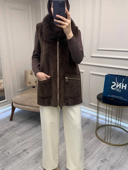 Venöve 26FWPNT0044 Ekru Ketty Pantolon