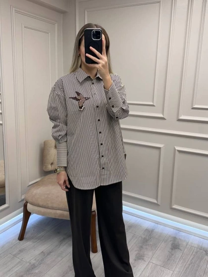 Venöve 26FWPNT0044 Kahverengi Ketty Pantolon