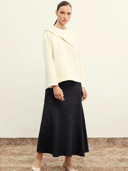 Venöve 26FWSWE0006 Krem Valde Sweat