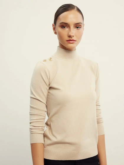 Venöve 26FWTRI0006 Bej Pety Triko