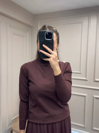 Venöve 26FWTRI0006 Bordo Pety Triko