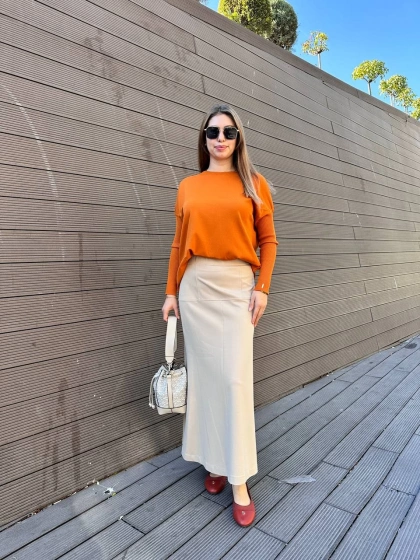 Yusuf Özdemir 25K1533 Bej Çan Etek