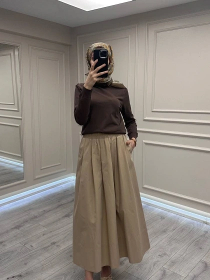 Yusuf Özdemir 26K1555 Bej Etek