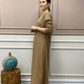 İnvee 6856 Camel Elbise