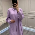 Nuss Triko 26Y3001 Lila Gömlek