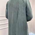 Misswhence 39208 Yeşil Tunik Arkası Yırtmaçlı Takım