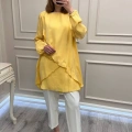 Misswhence 39017 Sarı Tunik