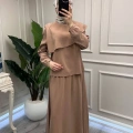 Nuss Triko 26Y1088 Çikolata Etekli Takım