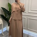 Nuss Triko 26Y1088 Çikolata Etekli Takım