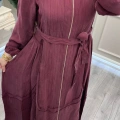 Misswhence 39510 Bordo İpek Kap