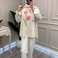 Ghisa 3611G4432 Sarı Baskı Detaylı Gömlek