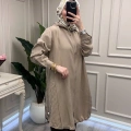 Misswhence 39406 Vizon Kapüşonlu Kap