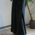 Miss Dalida 2268329 Siyah Fermuarlı Beli Büzgülü Cupro Ceket