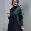 Miss Dalida 2268778 Lacivert Renkli Fermuarlı Uzun Kap