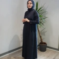 Miss Dalida T26Y-8002 Lacivert Gizli Patlı Düz Renk Triko Kap