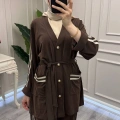 Ghisa 3610T9287 Kahve Şerit Detaylı Takım