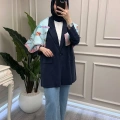 Ceremony 26Y878 Lacivert Tensel Lycell Blazer Ceket