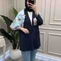 Ceremony 26Y878 Lacivert Tensel Lycell Blazer Ceket