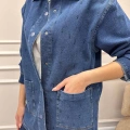 Exquise E25K05133002 İndigo Jazmyne Denim Ceket