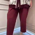 Ghisa 25YGSPNT8542 Bordo Pantolon
